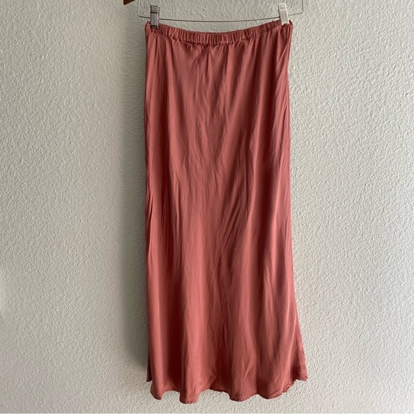 Young Fabulous & Broke Felicity Satin Midi Skirt - Picture 7 of 14